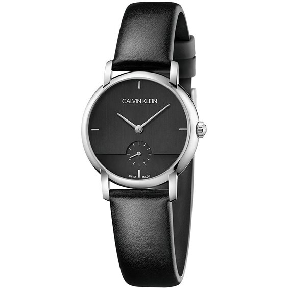 Montre calvin klein femme noir hot sale